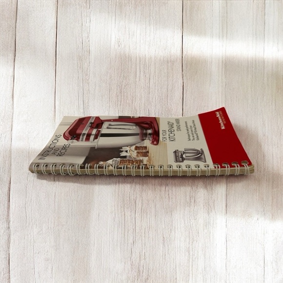 2014 KitchenAid Stand Mixer Spiral Bound Instructions and Recipes Booklet Used. - Picture 2 of 7